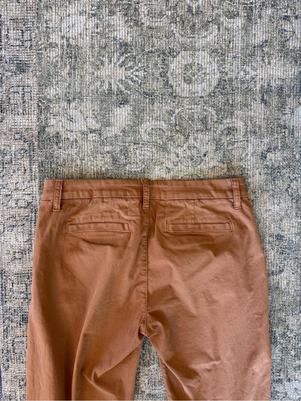 NWOT Frank & Eileen Wicklow Italian Chino Pants Terracotta Coastal Size 2 - Picture 8 of 9